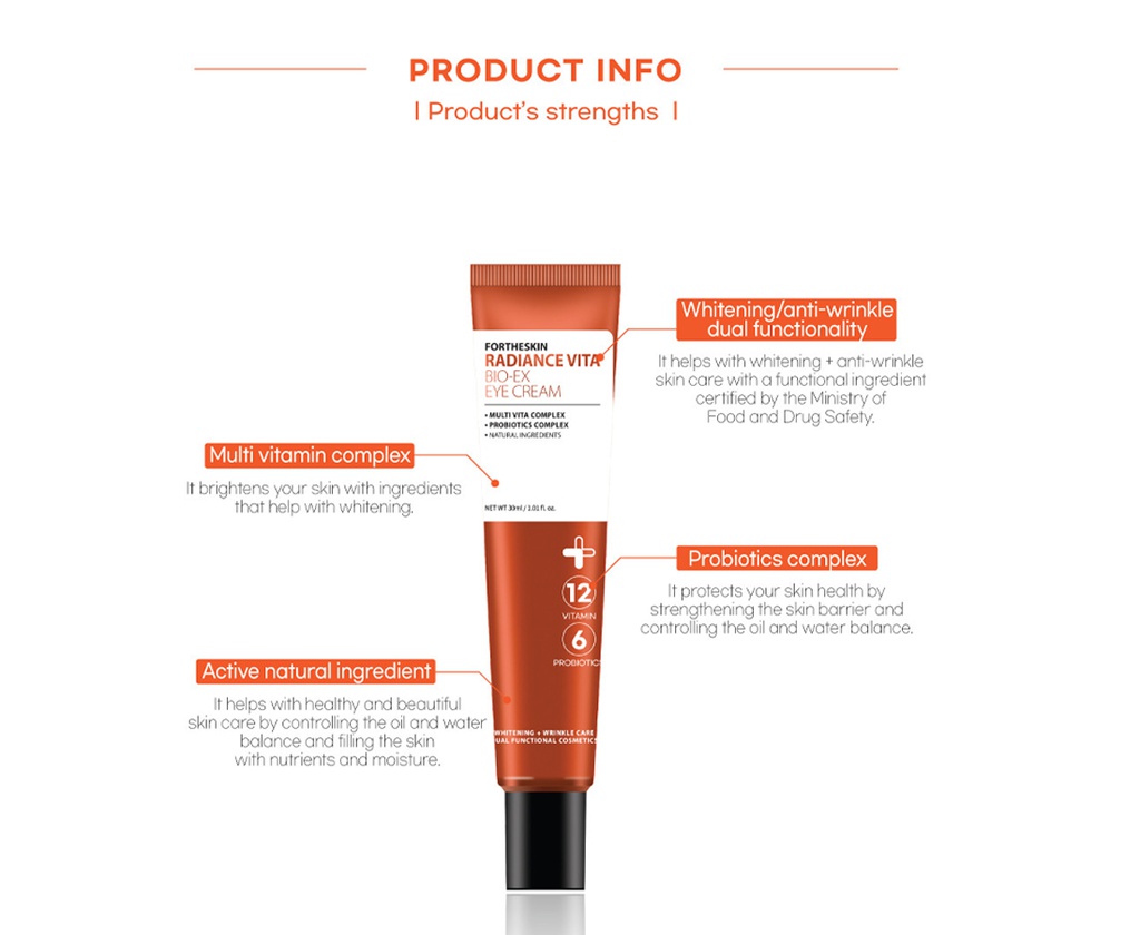 RADIANCE VITA BIO-EX EYE CREAM \n 30 ML