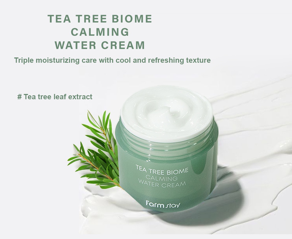 TEATREE BIOME CALMING WATER CREAM \n 80ML