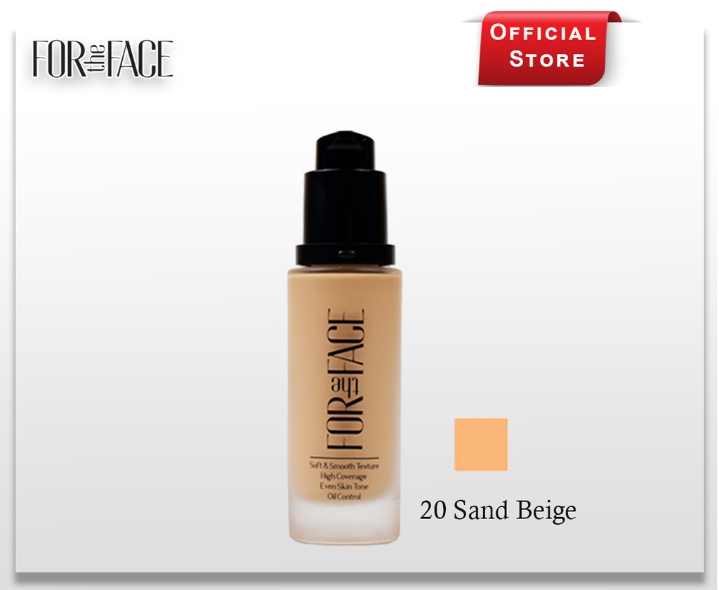 HIGH COVERAGE FOUNDATION - 20 SAND BEIGE 30ml