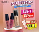 HIGH COVERAGE FOUNDATION - 10IVORY+STELLA VE LVET LIP - 20 MERRY MULBERRY