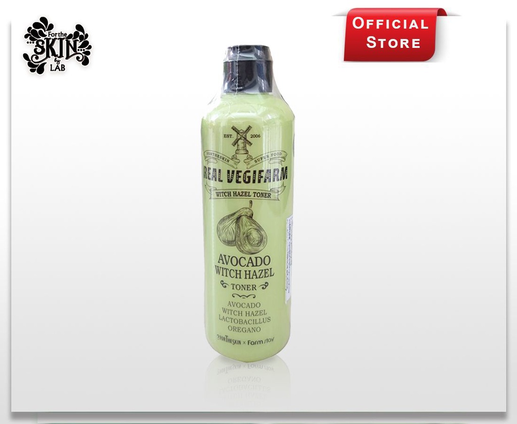 SUPER FOOD REAL VEGIFARM WITCH HAZEL TONER-Avocado (280ml)