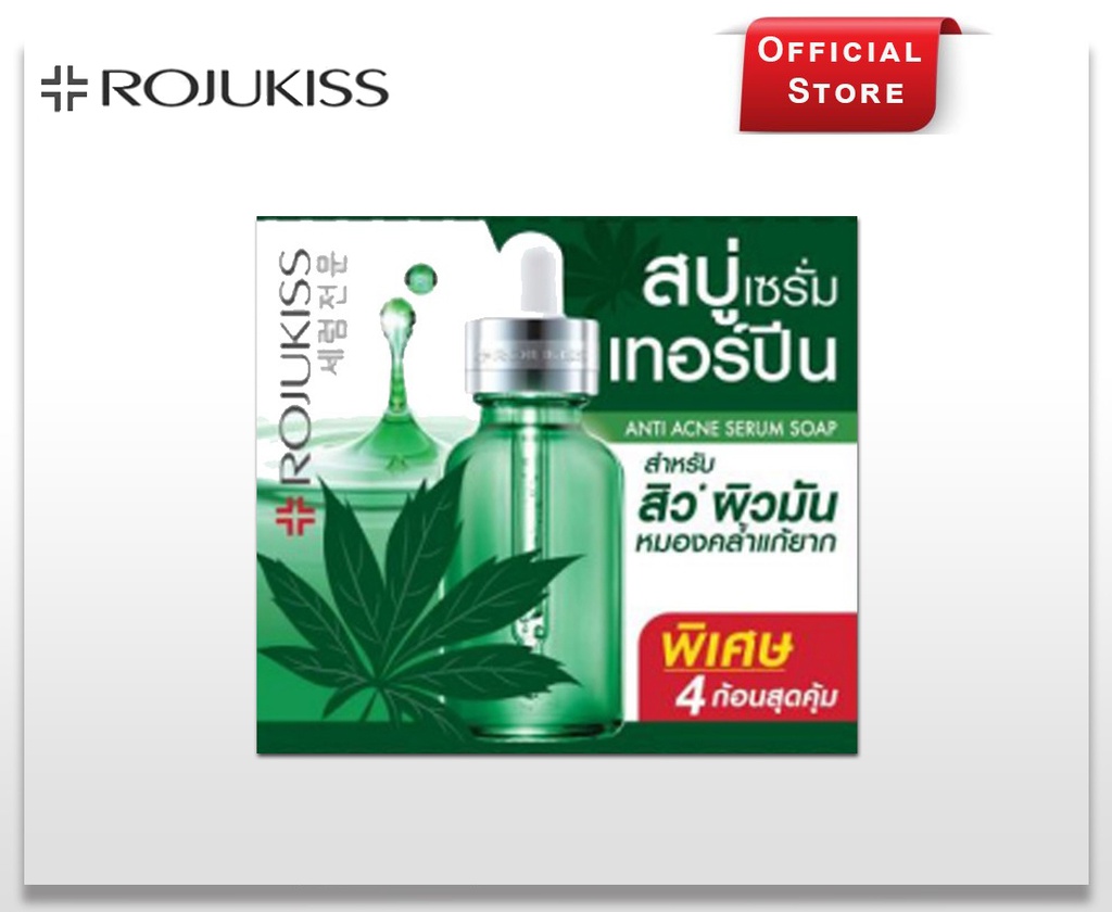 ROJUKISS ANTI ACNE SERUM SOAP 120ml