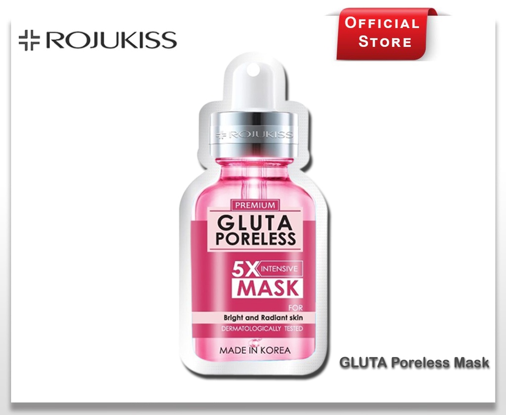ROJUKISS GLUTA PORELESS 5X INTENSIVE MASK 25ml x 12